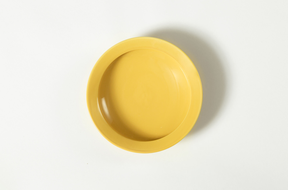motte-プレート（S） イエロー | 波佐見焼のOEM オンラインショップ