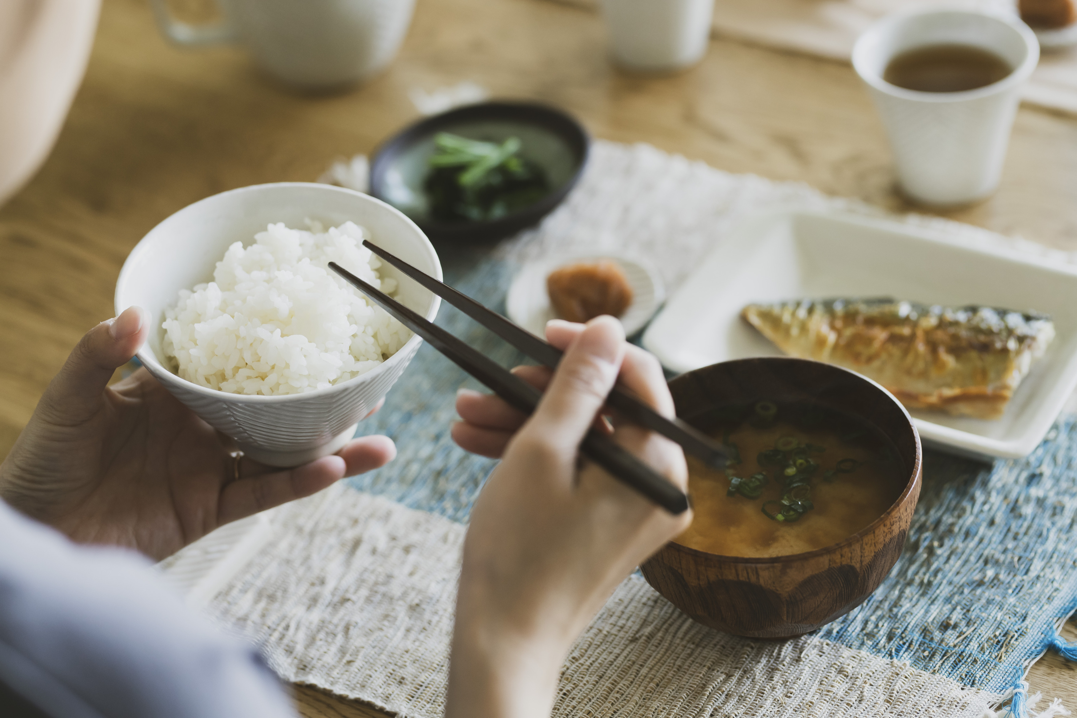 40_茶碗_プレート_朝食