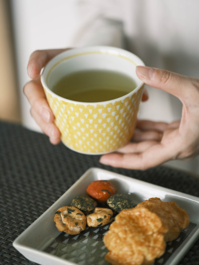 ORIME そば猪口　鹿の子